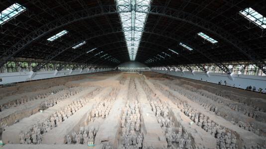 兵马俑已在41个国家和地区150多个城市展出